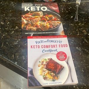 Keto cook books X two!